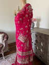 Hand embroidered garara suit
