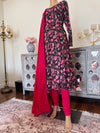 Cotton anarkali suit