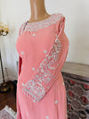 Hand embroidered garara suit