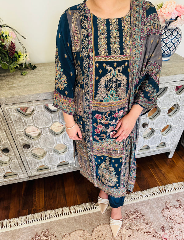 3pc kurti set