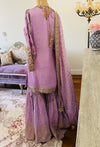 Hand embroidered garara suit