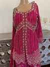 Hand embroidered garara suit