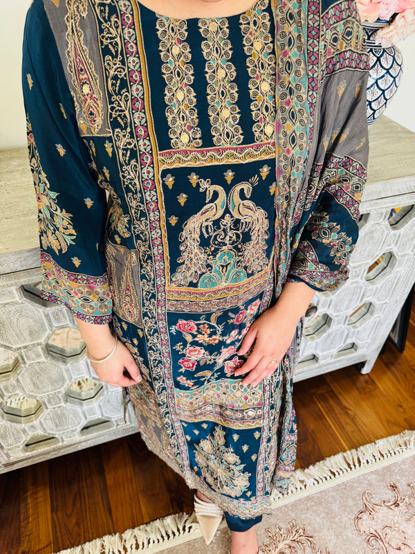 3pc kurti set