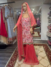 Hand embroidered Garara suits