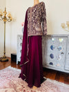 Short kurti sharara suits