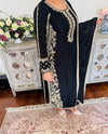 Hand embroidered pant suit