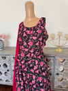 Cotton anarkali suit