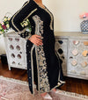 Hand embroidered pant suit