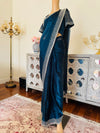 Hand embroidered saree