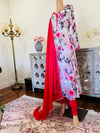 Georgette Anarkali suit with pajami