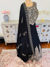 Floor length dress with duppata