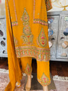 Hand embroidered pant suits