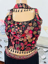 Crop top with sharara
